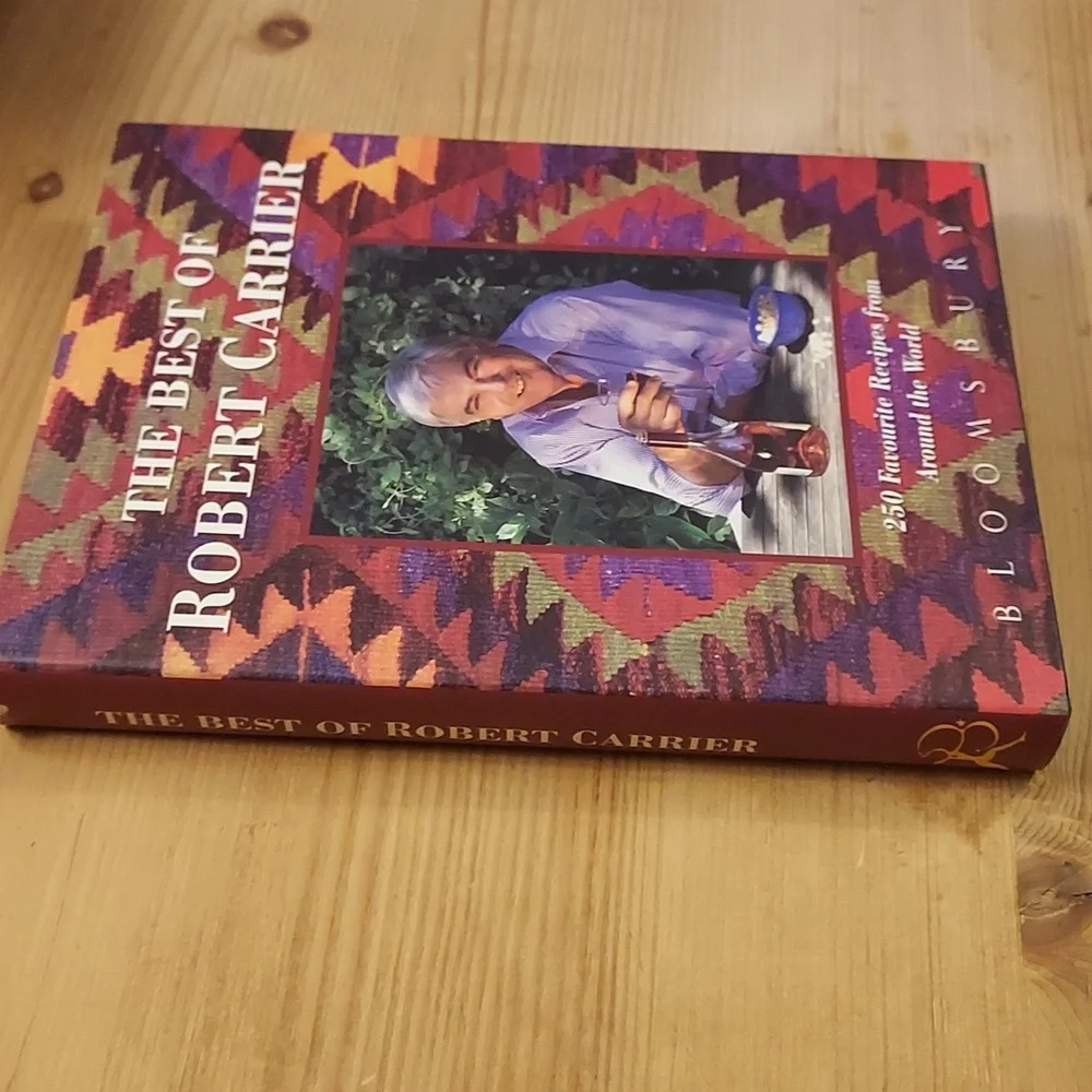 The Best of Robert Carrier Cookbook international cookbook foodie cookbook